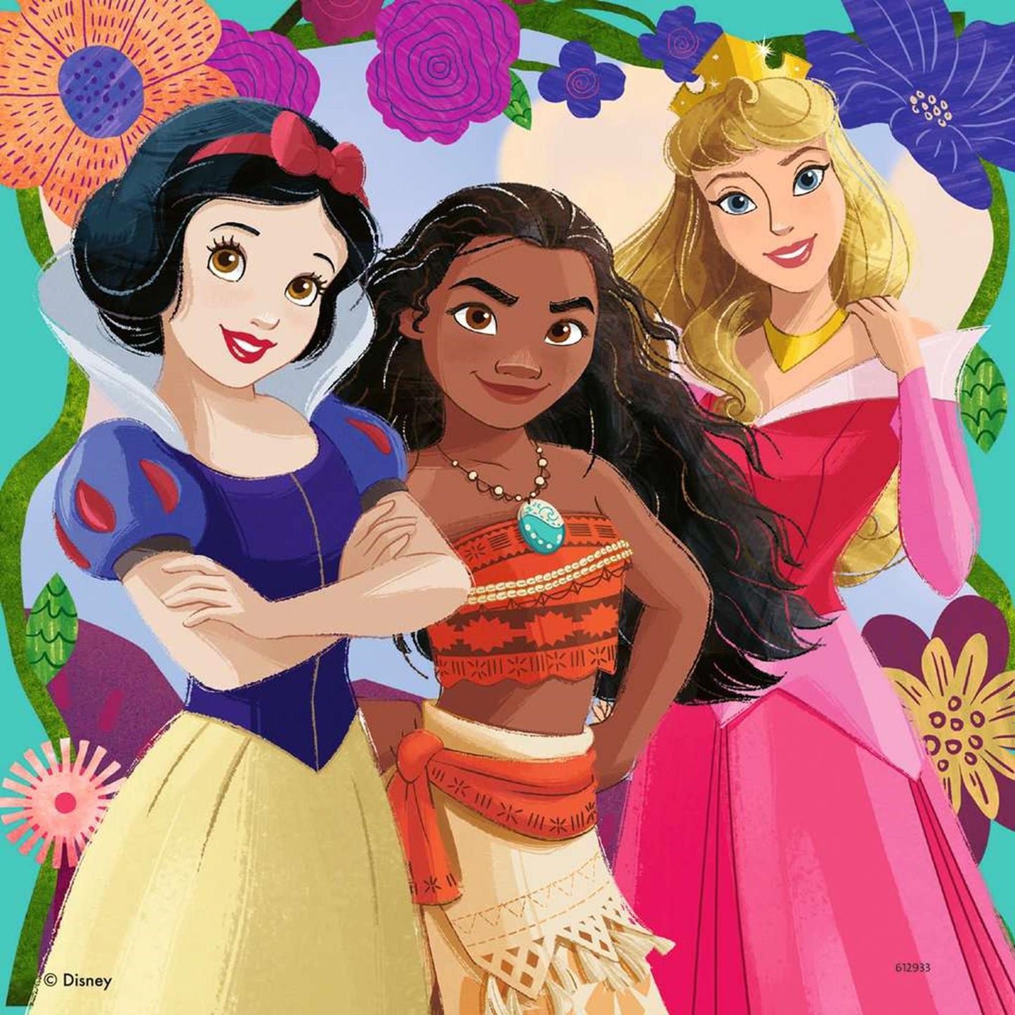 Ravensburger puzzel disney princess 3x49