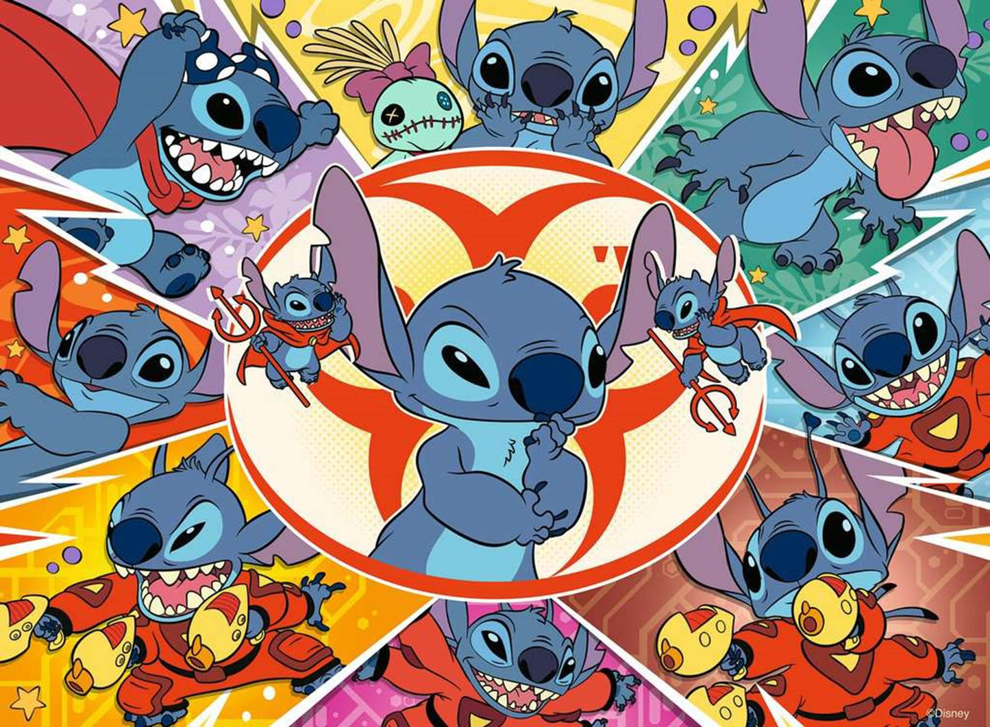 Ravensburger puzzel stitch 100st
