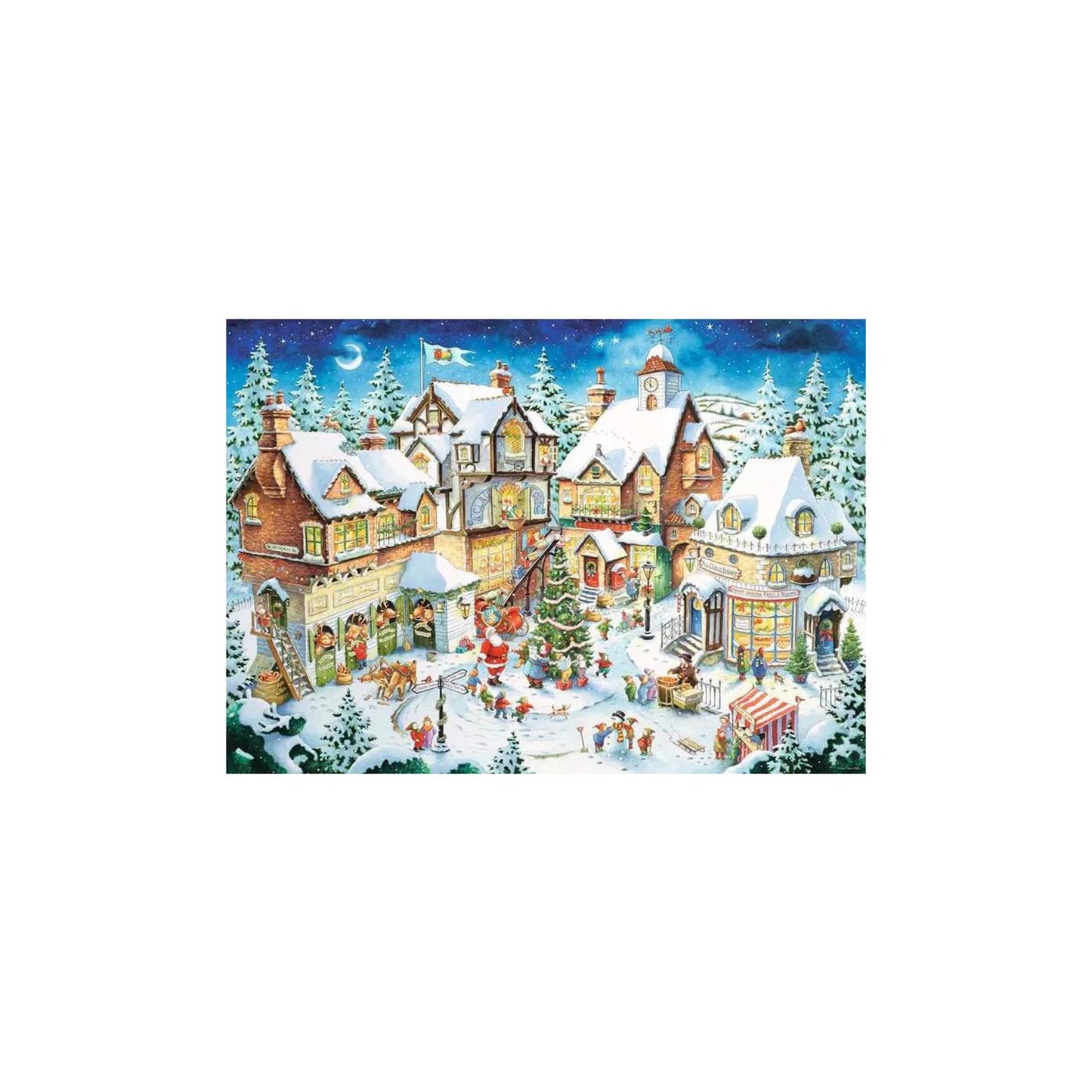 Ravensburger Puzzel christmas village 1000st