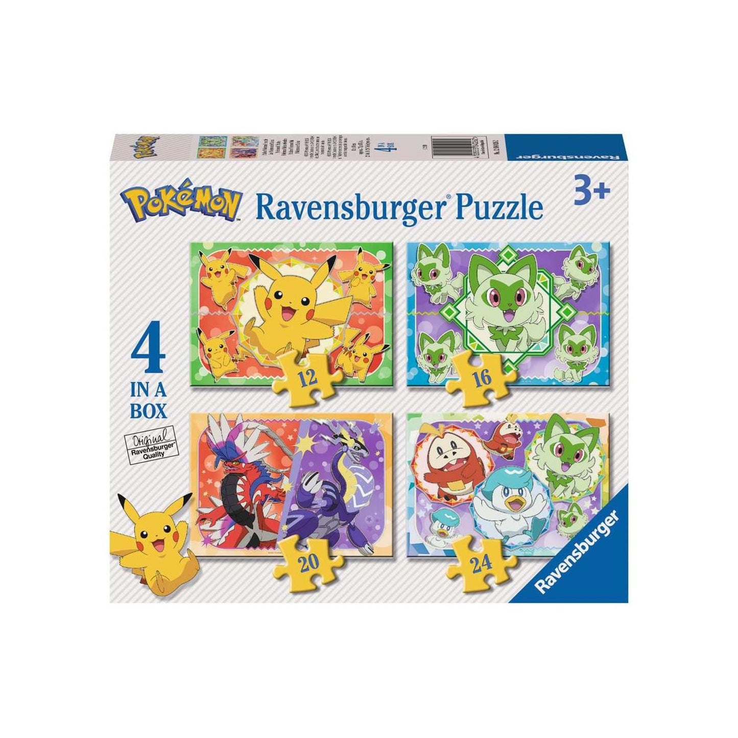 Ravensburger pokemon 4-in-1 puzzel