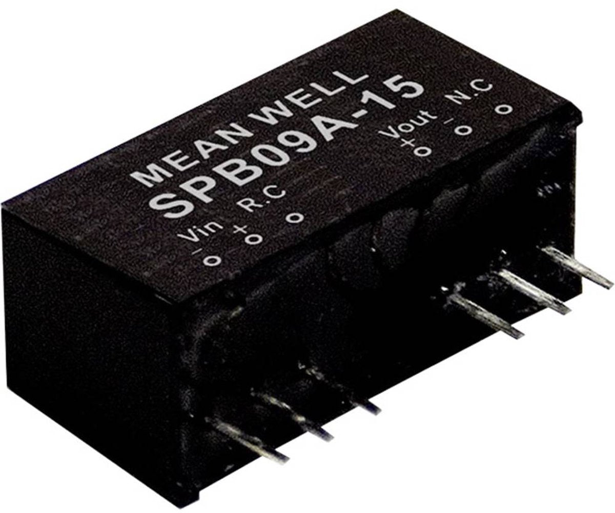 MW Mean Well spb09a-24 dc dc-convertermodule 375 ma 9 w aantal uitgangen: 1 x inhoud 1 stuk(s)
