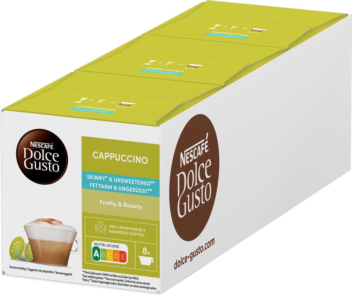 NESCAFÉ Dolce Gusto capsules cappuccino light - 48 koffiecups voor 24 koppen koffie