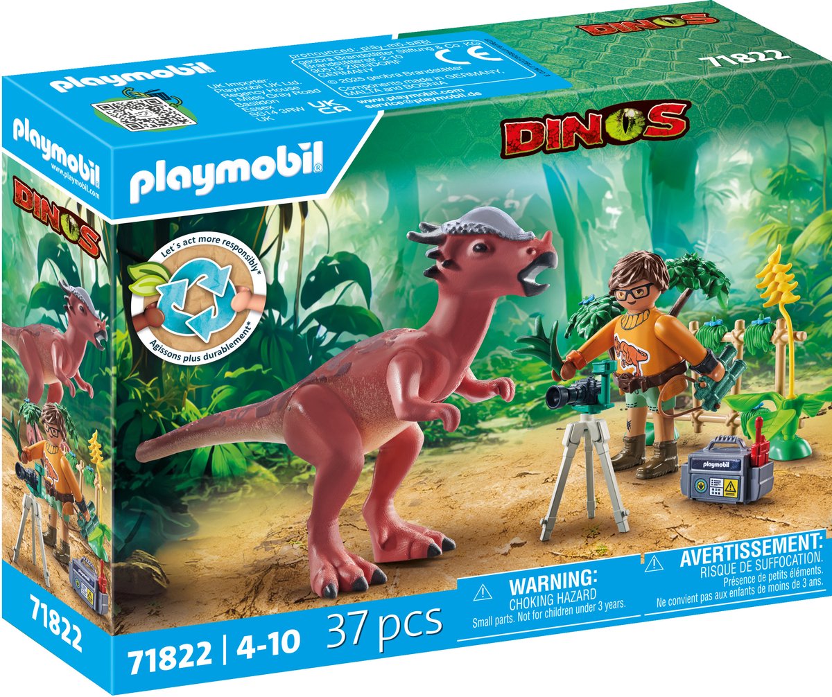 PLAYMOBIL dinos stygimoloch observatie 71822