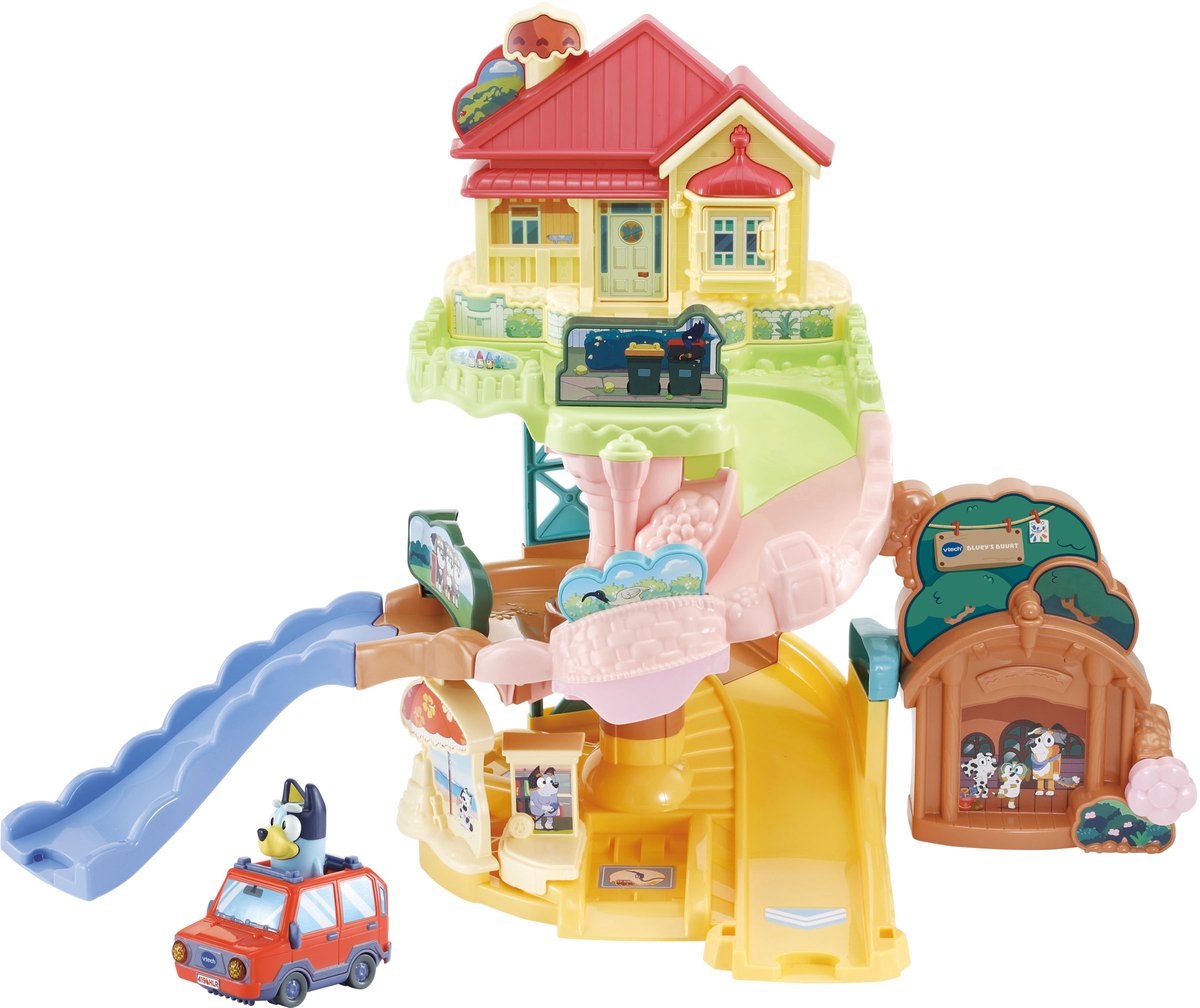 VTech - toet toet auto's bluey - bluey's buurt speelset
