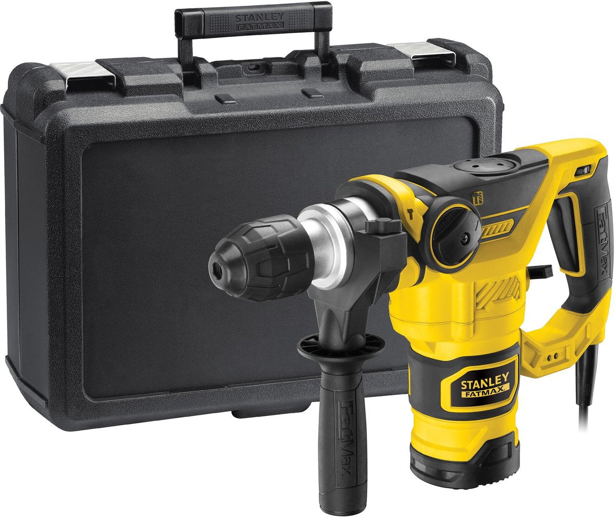 STANLEY fatmax 1250w sds-plus boorhamer 3.5j in koffer fme1250k-qs