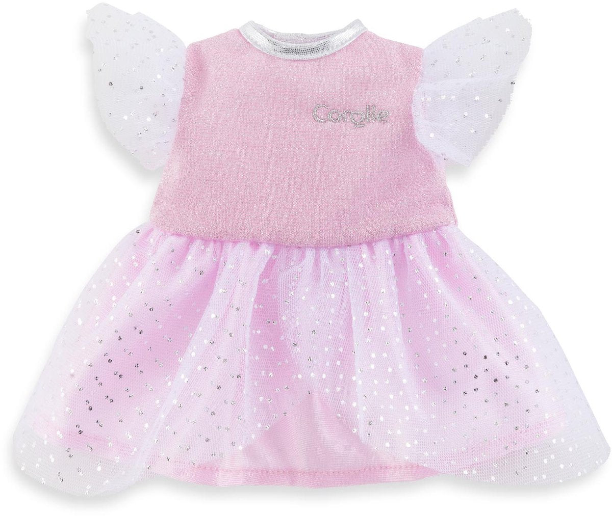 Corolle Ma - poppenjurk roze met glitters