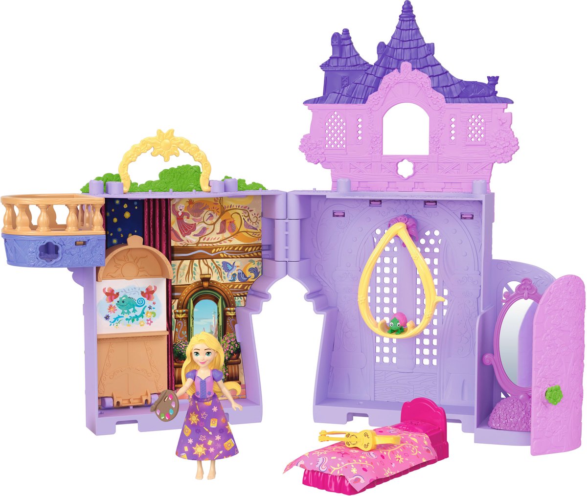 Mattel Disney princess rapunzel stapelkasteel