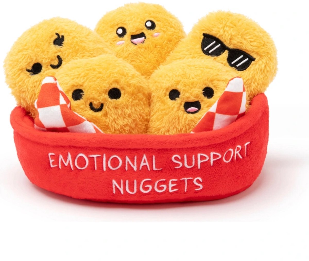 Just Play Emotional support nuggets knuffels - 6dlg.