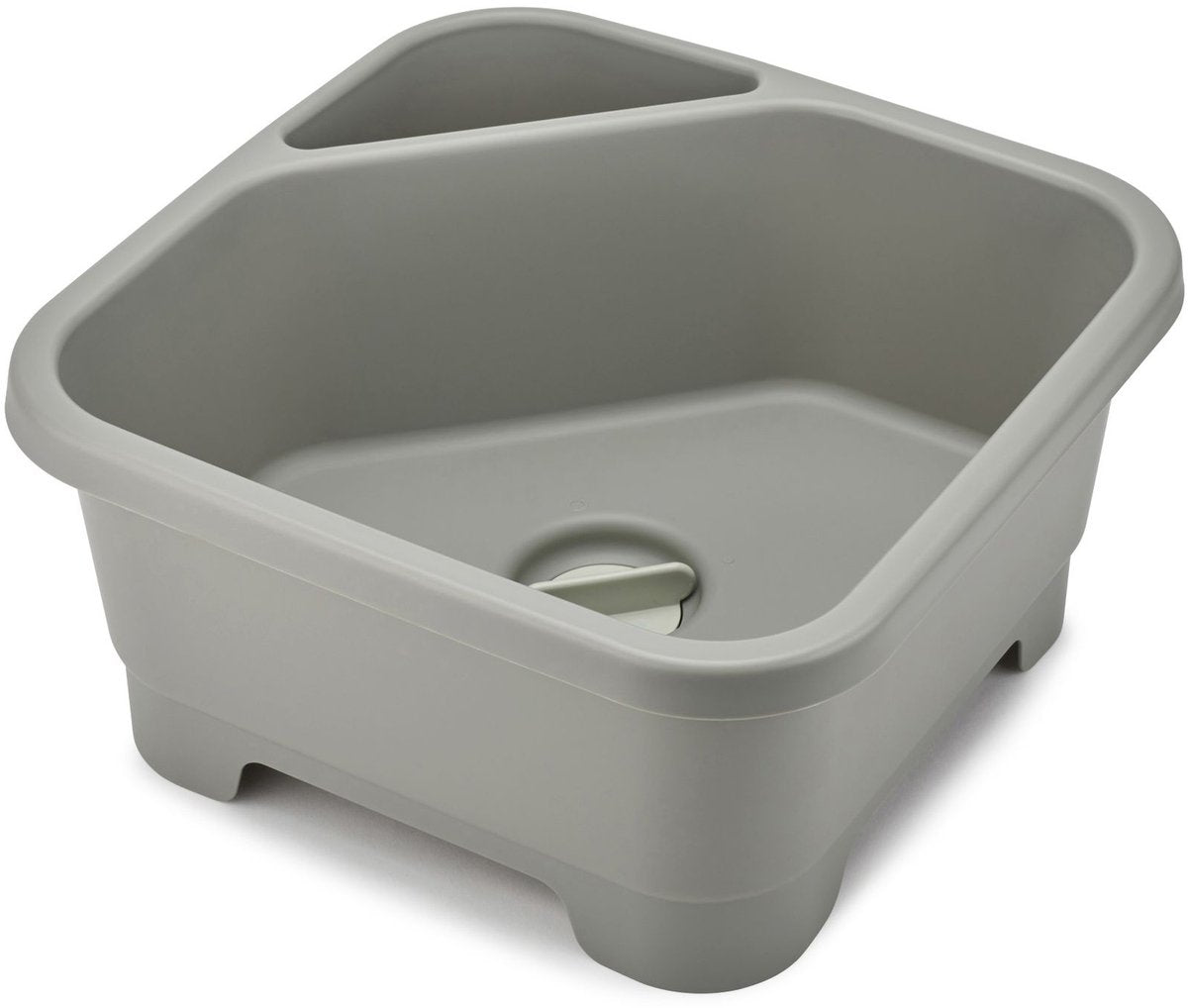 Joseph Joseph Duo Opal - afwasteil met stop - polypropyleen - grijs -