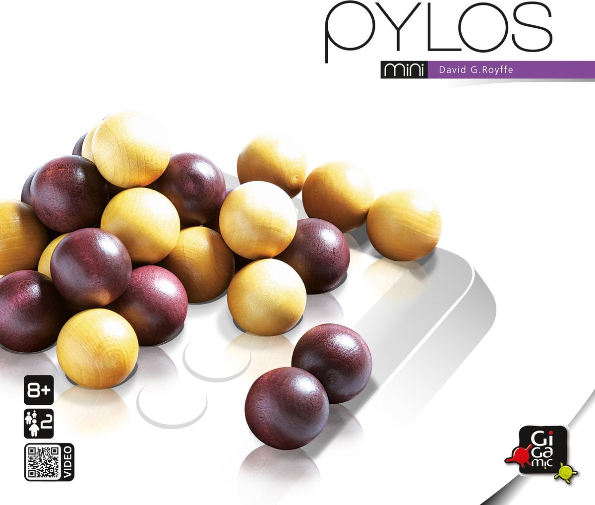 999Games Gigamic - pylos mini - compacte editie van het abstracte, tactische spel voor 2 spelers - nl en du fr sp it