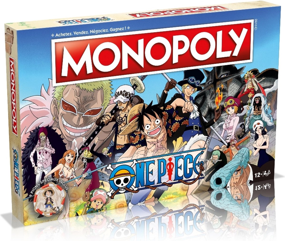 Winning Moves Monopoly one piece - engelstalig bordspel