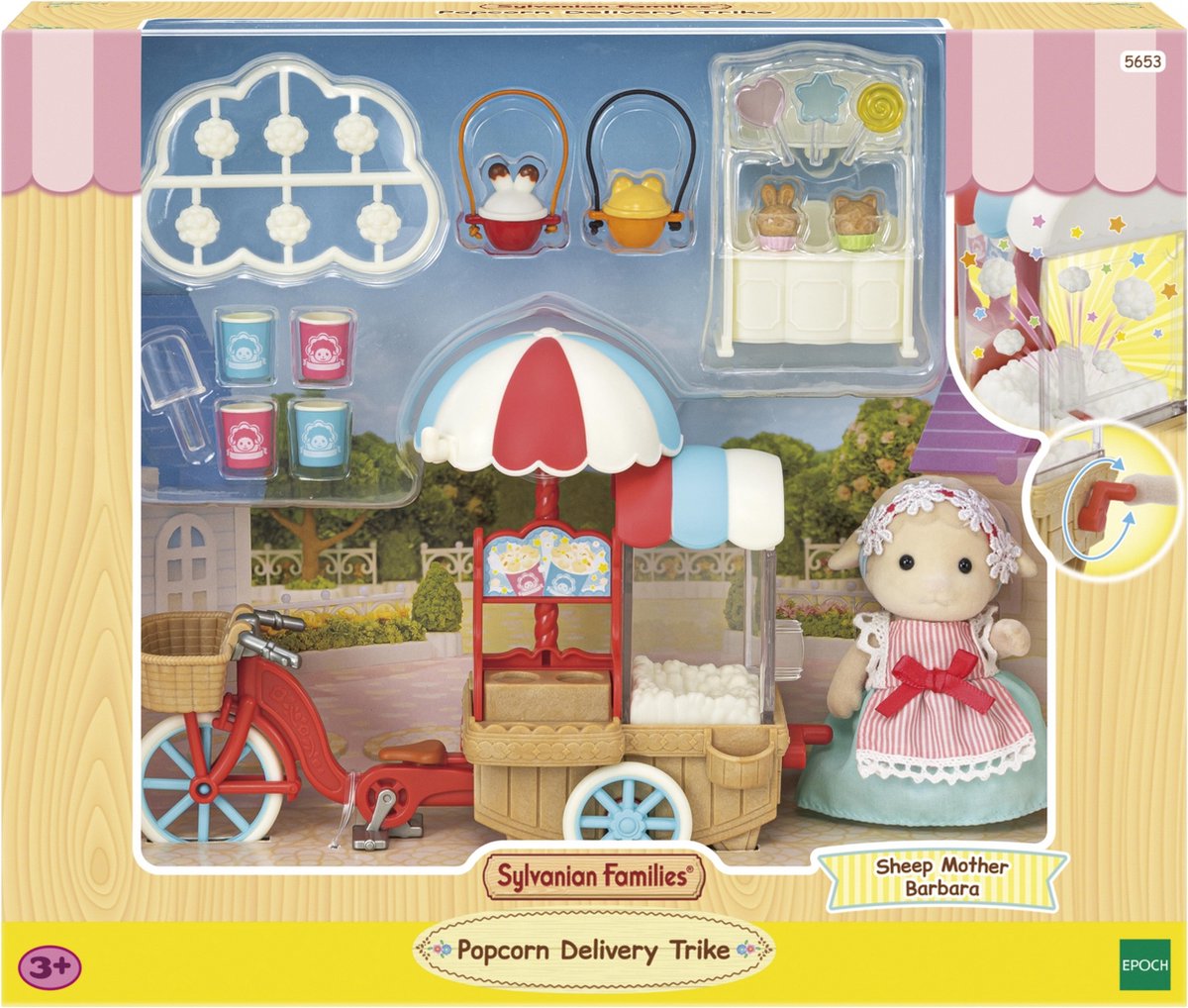 Sylvanian Families Sylvania families 5653 popcorn bezorgdriewieler