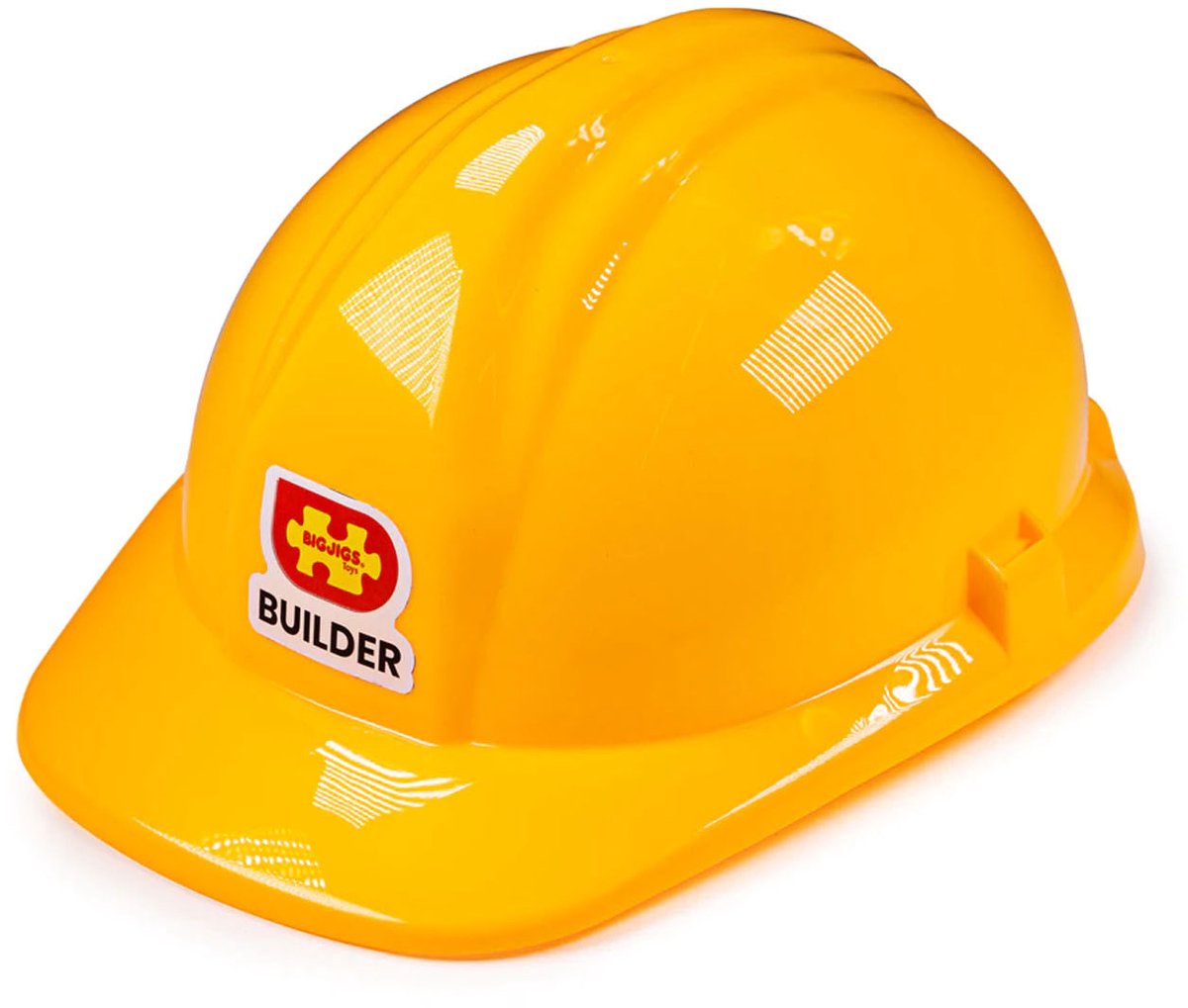 BIGJIGS gele kinderbouwhelm