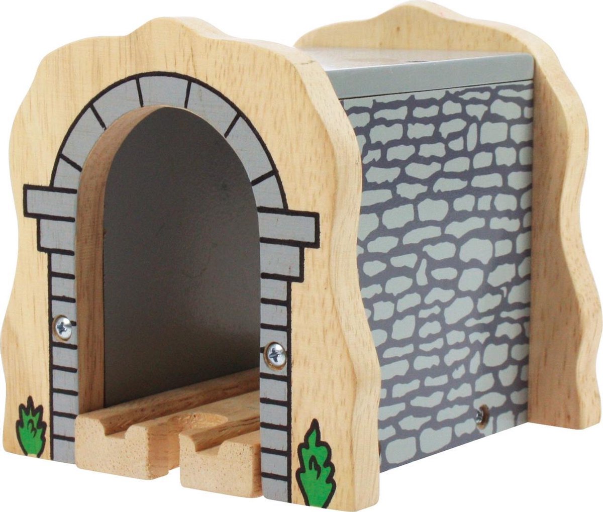 BIGJIGS Rails - grijze tunnel