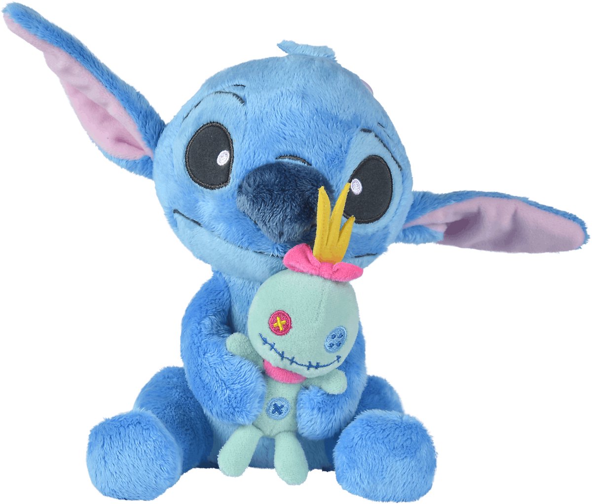 Lilo Stitch Stich met baby disney knufel 23 cm