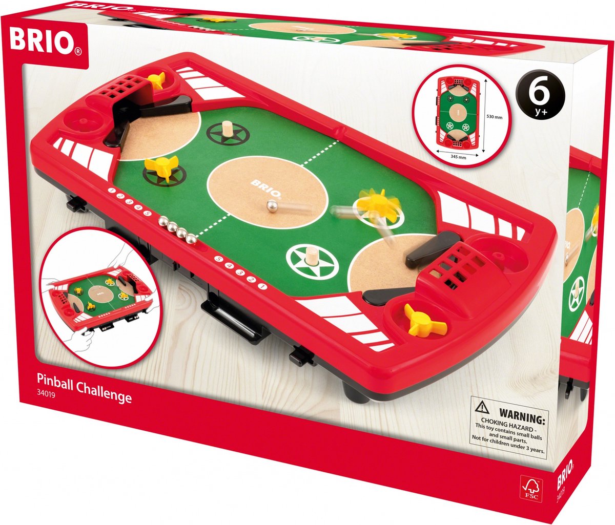BRIO flipperkast - 34019 - educatief spel