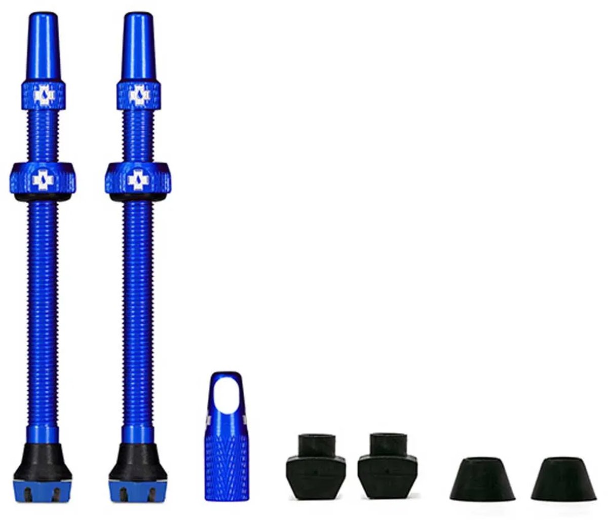 Muc-Off v2 tubeless ventielset 44 mm, blauw