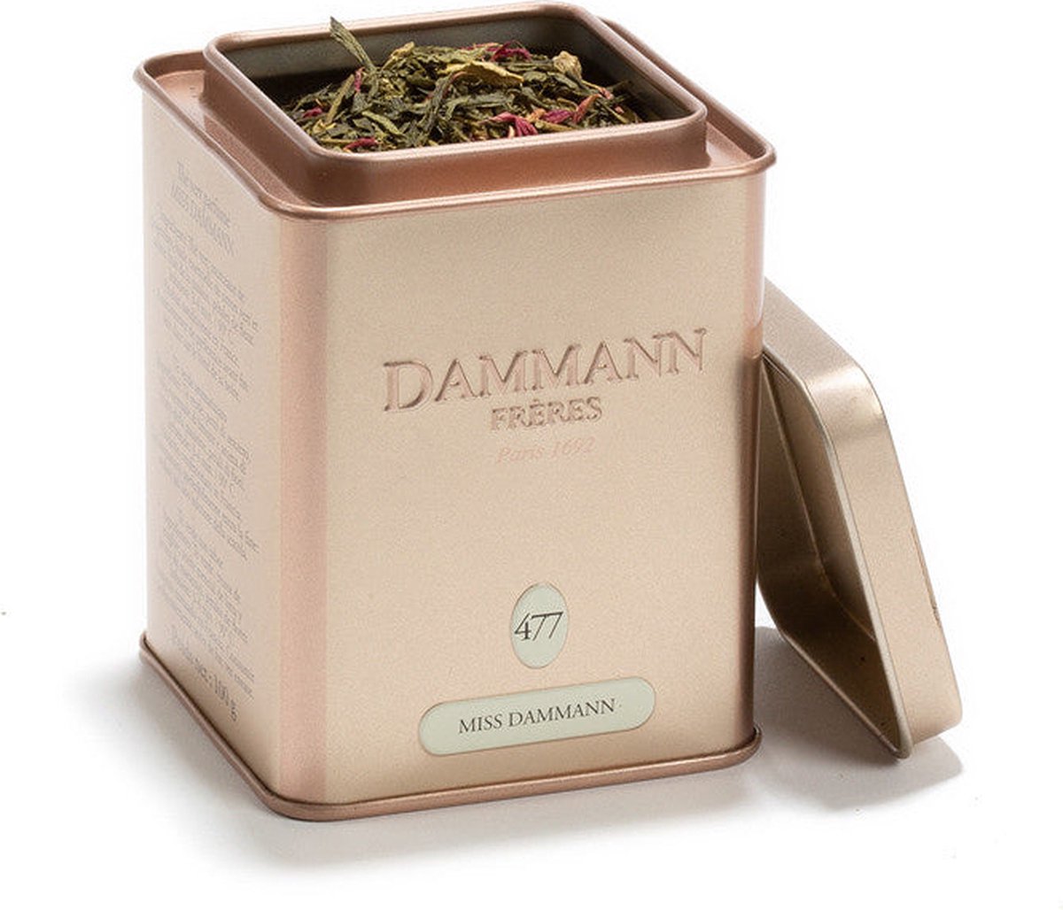 Dammann Frères - miss dammann - 100 gram losse groene thee met gember en vruchten