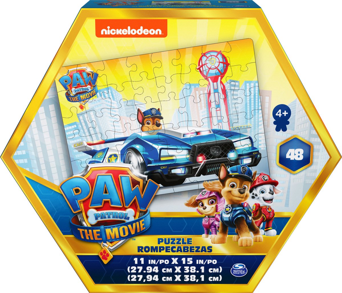 PAW Patrol de film - 48-delige puzzel