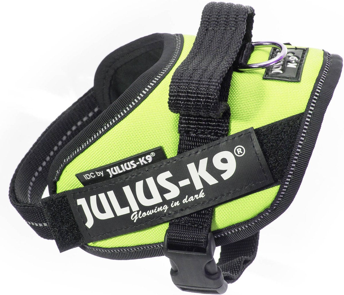 Julius K9 Julius-k9 idc powertuig - hondentuig - xs - mini-mini - neon
