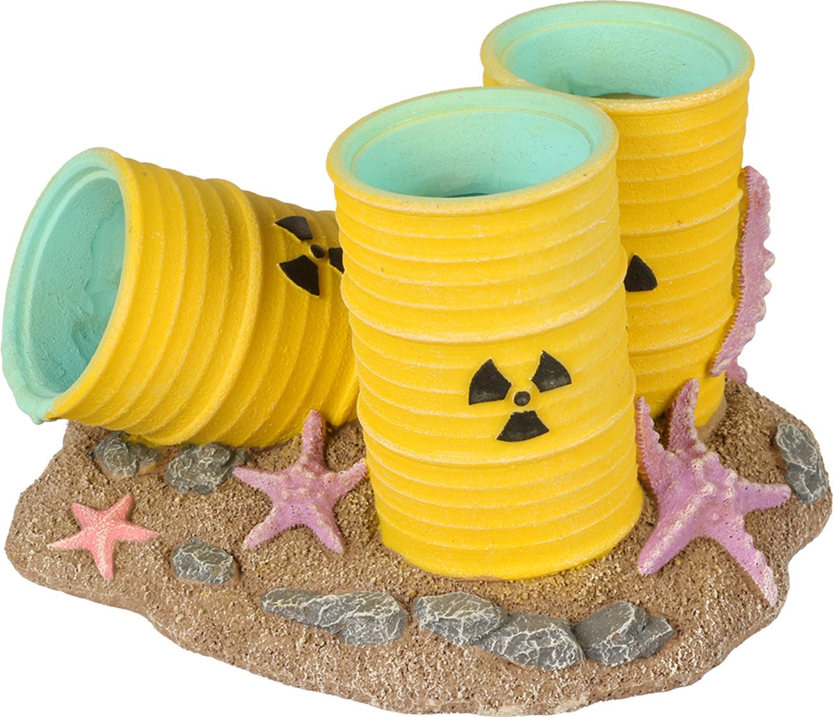 Aqua Della Radioactieve vaten m - 16x12x9cm meerkleurig