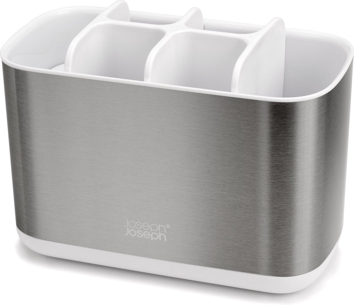 Joseph Joseph Easystore steel tandenborstelorganiser groot - wit -