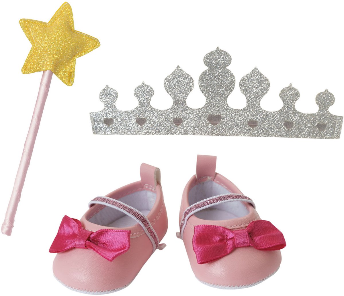 Heless Poppen accessoires prinses lillifee set, 30-34 cm
