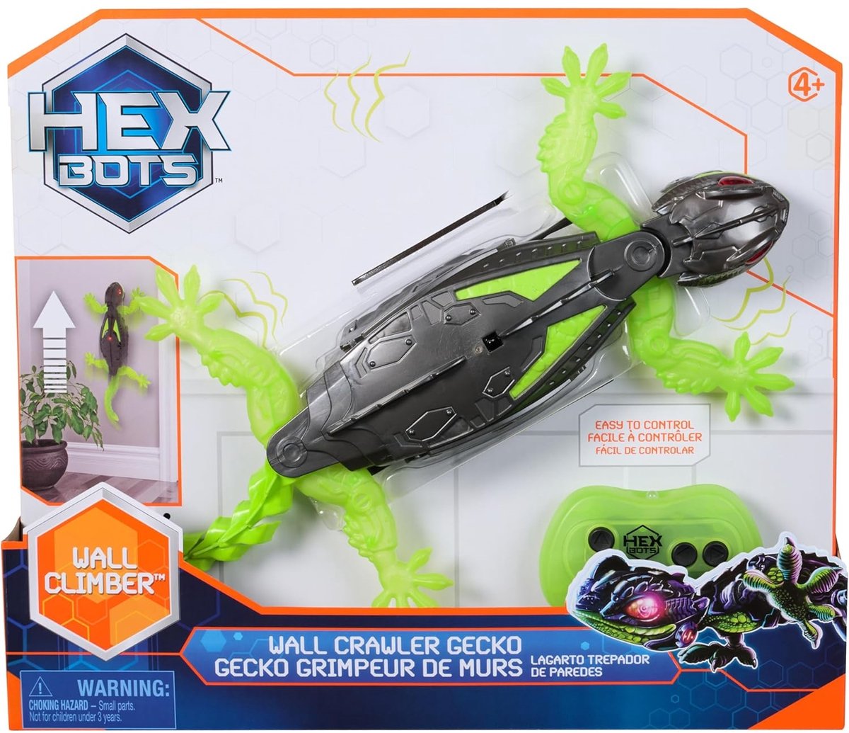 Hex Bots - muurkruipende gekko rc - oplaadbaar robotspeelgoed met afstandsbediening