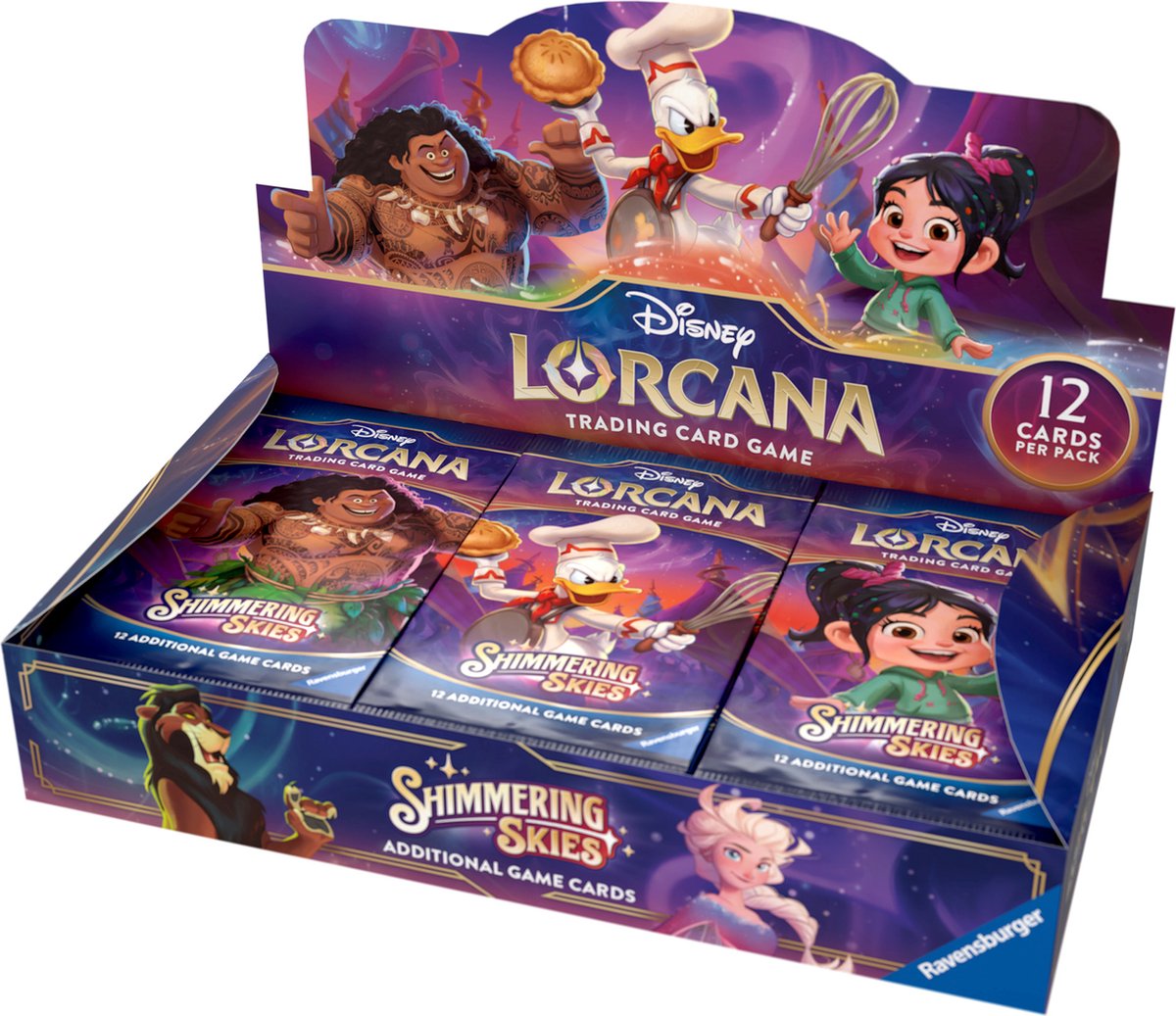 Disney Lorcana tcg - shimmering skies - booster display (24 booster)