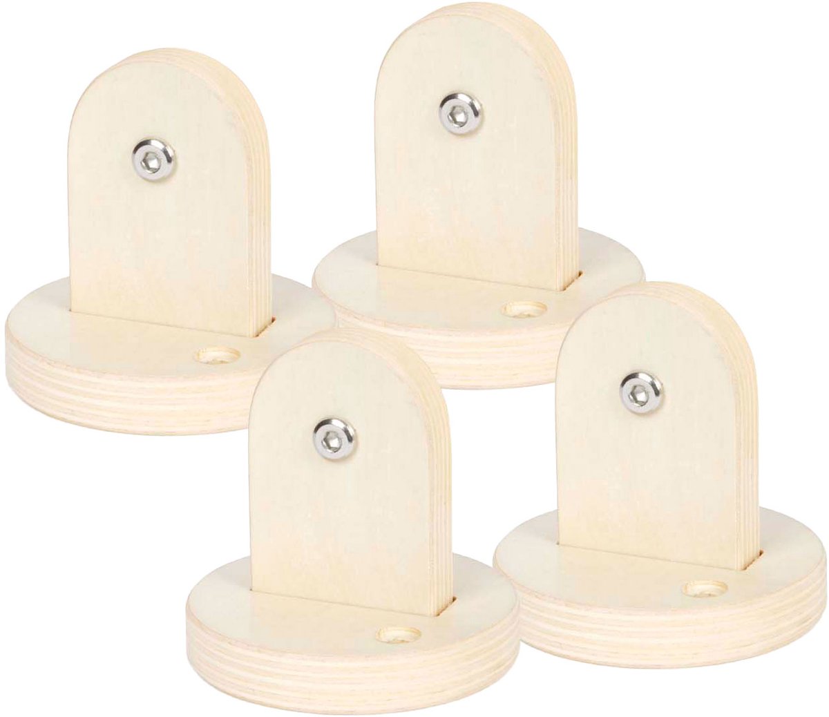 Small Foot - wandrek steunen voor klimrek adventure, set van 4