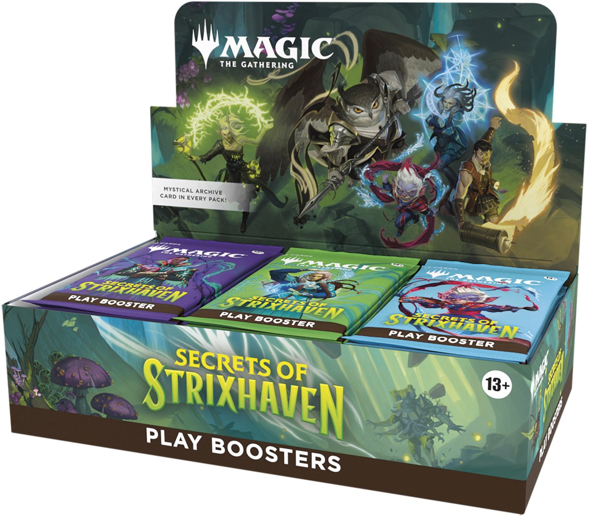 Magic The Gathering Magic: the gathering secrets of strixhaven - play booster box