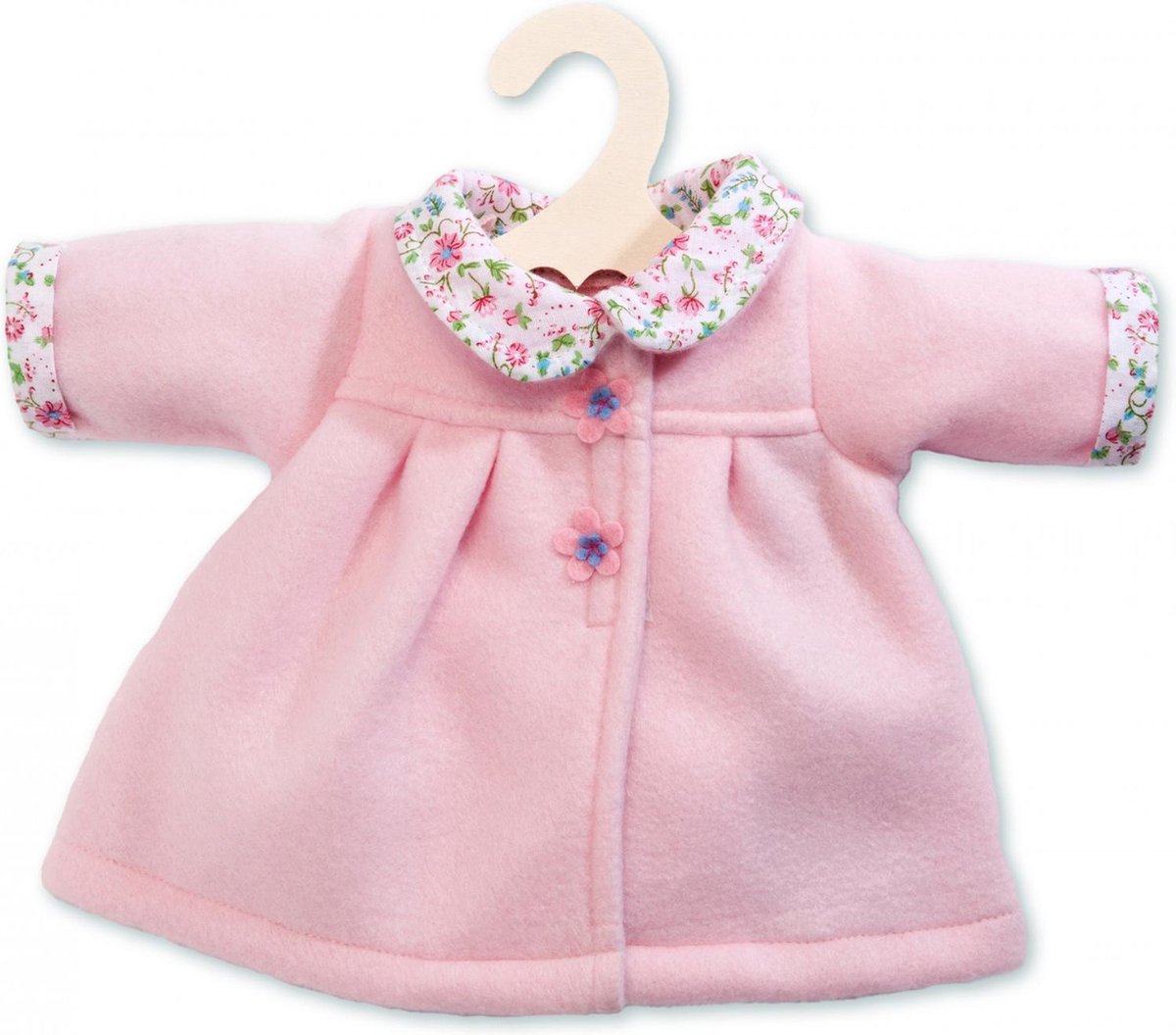Heless Poppen winterjas roze, 28-35 cm