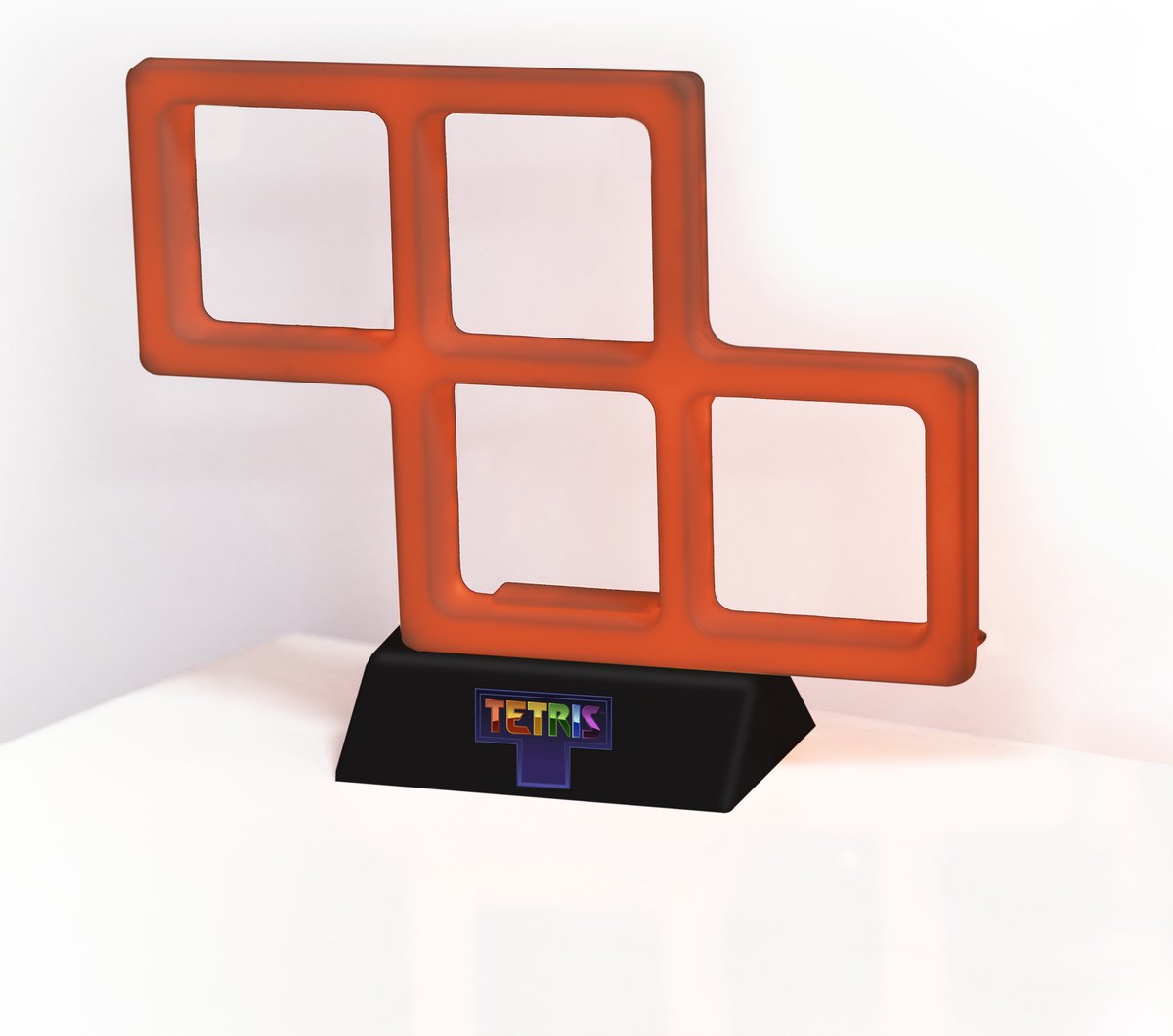 Mad Monkey Tetris - neon lamp z - rood