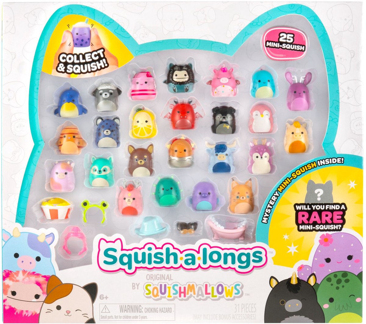 Jazwares Squish-a-longs - 25 pack (style 1)