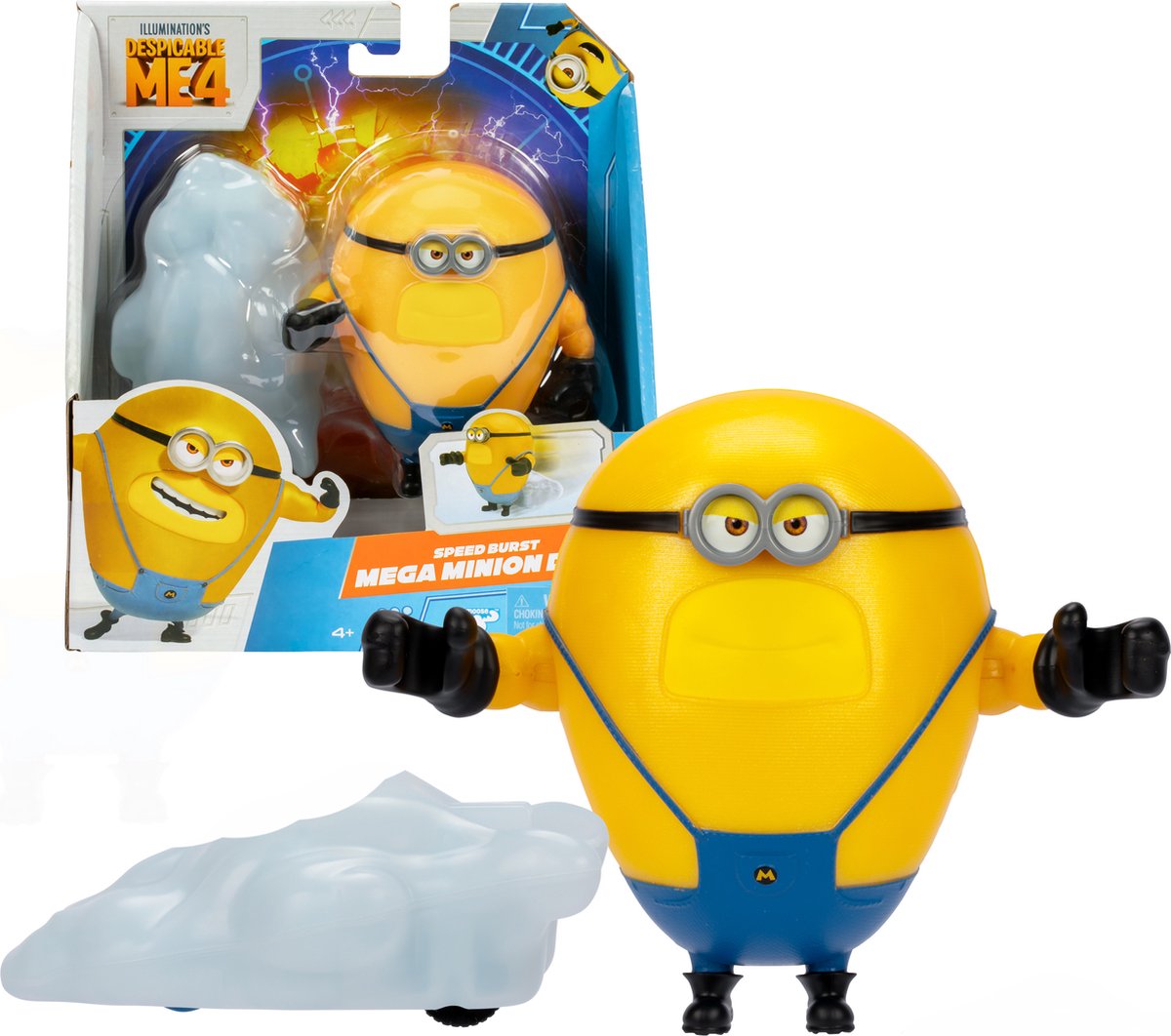 Moose Toys Despicable me 4 - speed burst mega minion dave - actiefiguur