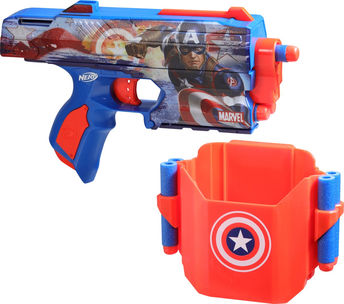 NERF captain america