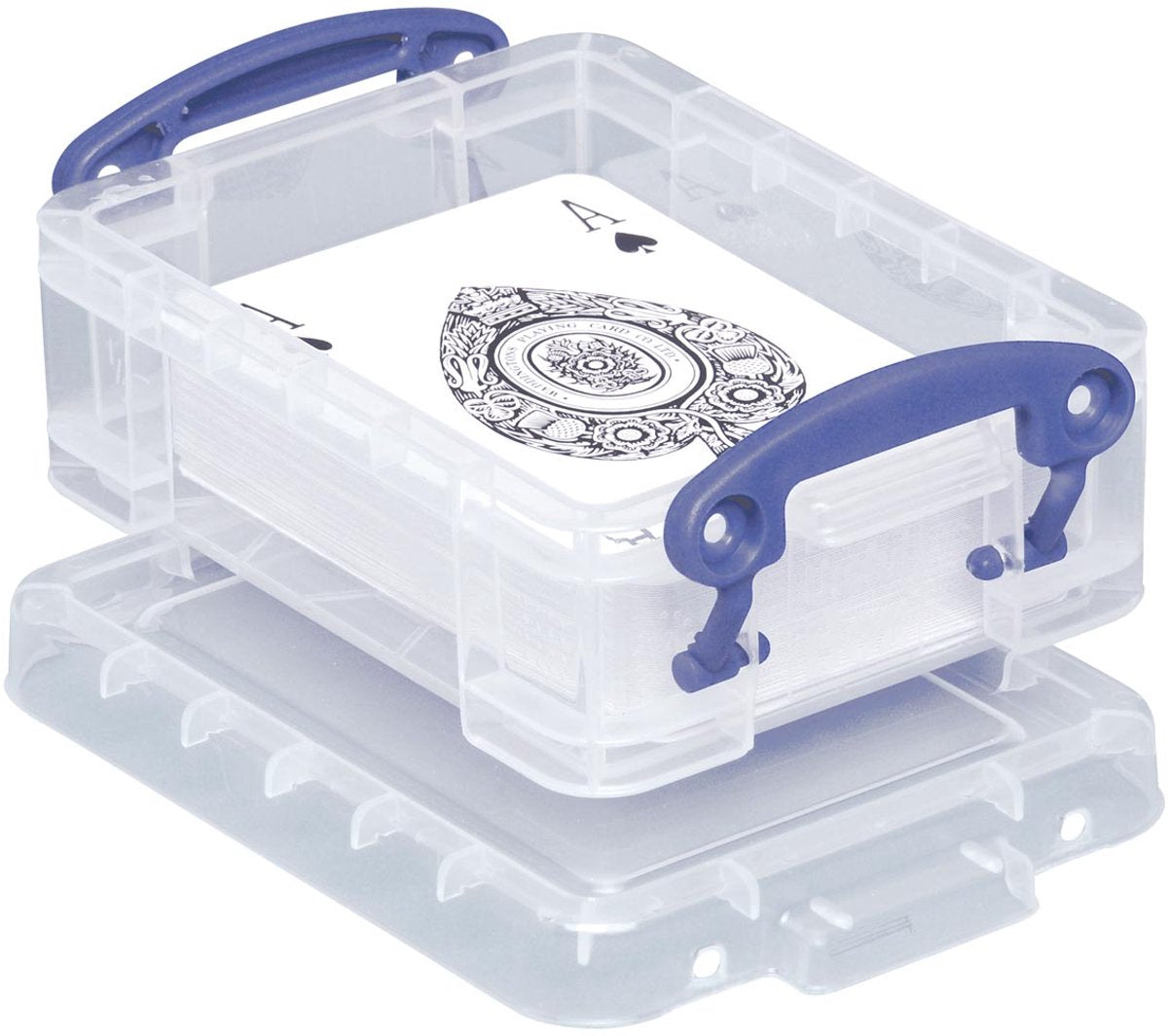 Really Useful Box visitekaarthouder 0 | 2 liter | transparant