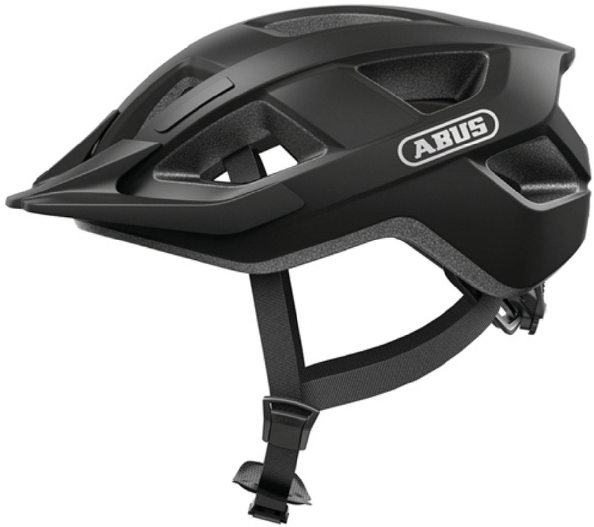 ABUS Fietshelm aduro 3.0 led race black m - 52-58 cm - zwart - geschikt voor gebruik op elektrische fietsen - stadsfietsen - 315 g