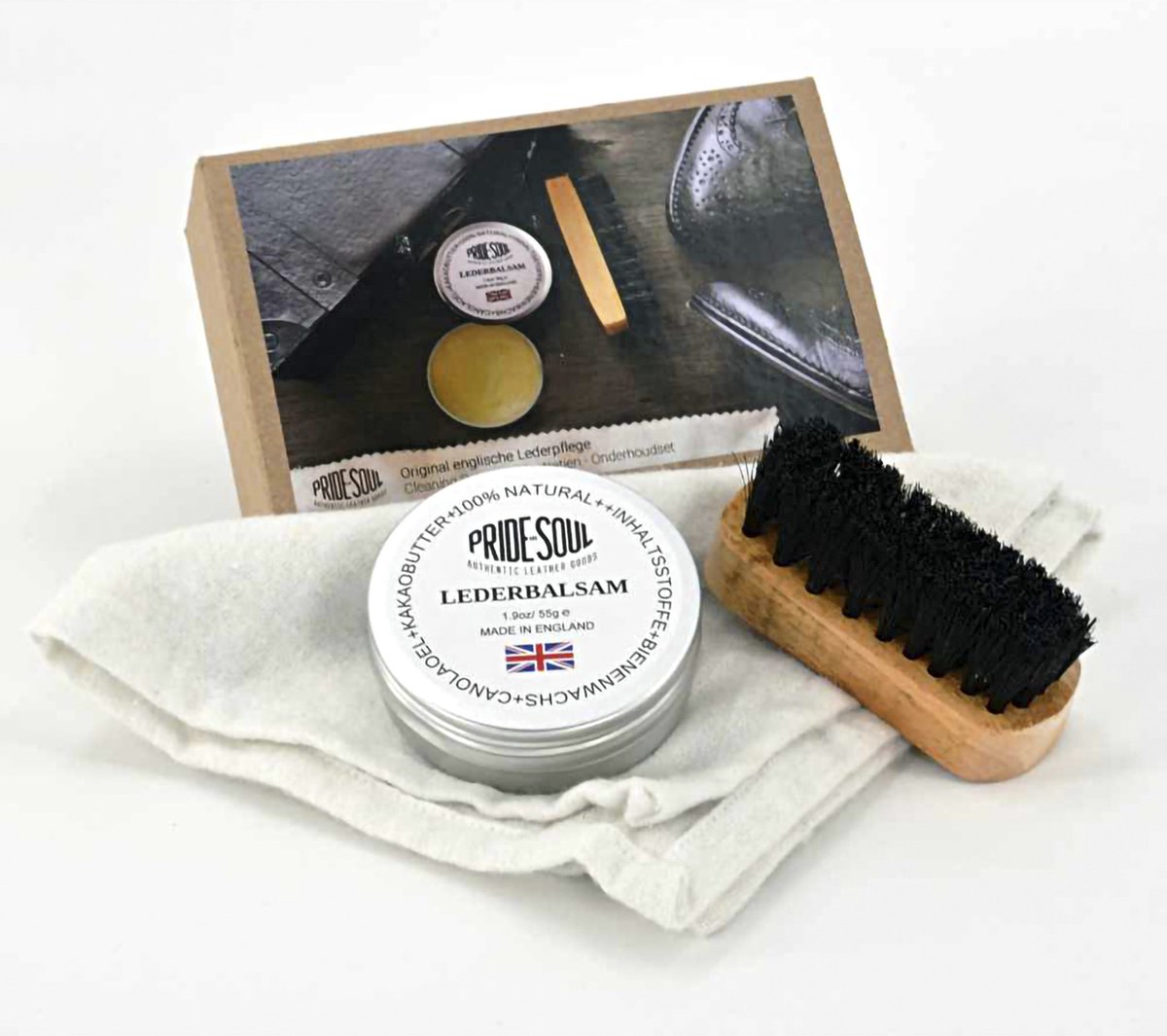 Pride And Soul leer onderhoudsset - 3-delig - ju-44040