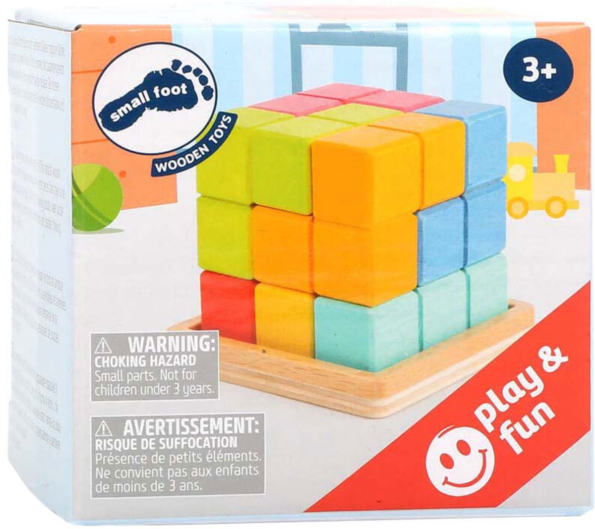 Small Foot Houten 3d breinpuzzel
