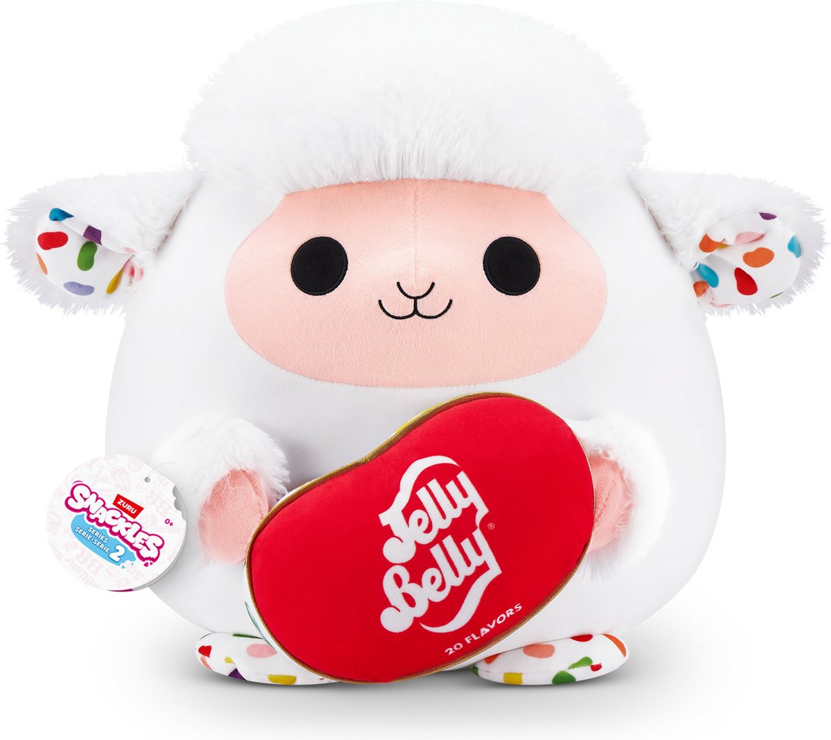 SNACKLES series 2 - lam babra met jelly belly - 38 cm van zuru