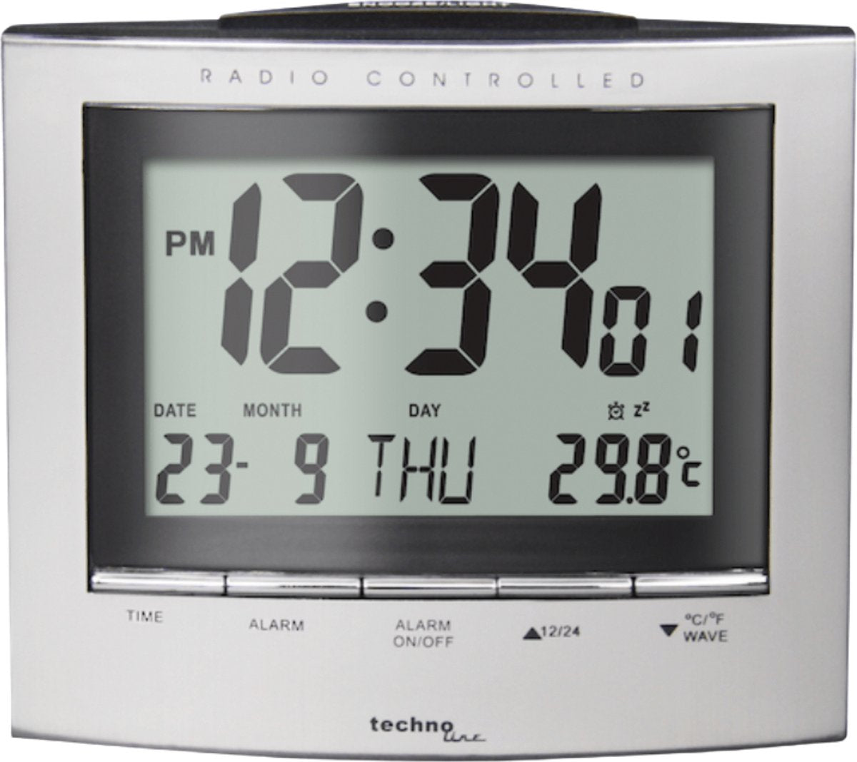 NeXtime Weerstation - radio gestuurde klok - datum - wekkerfunctie - technoline wt 280