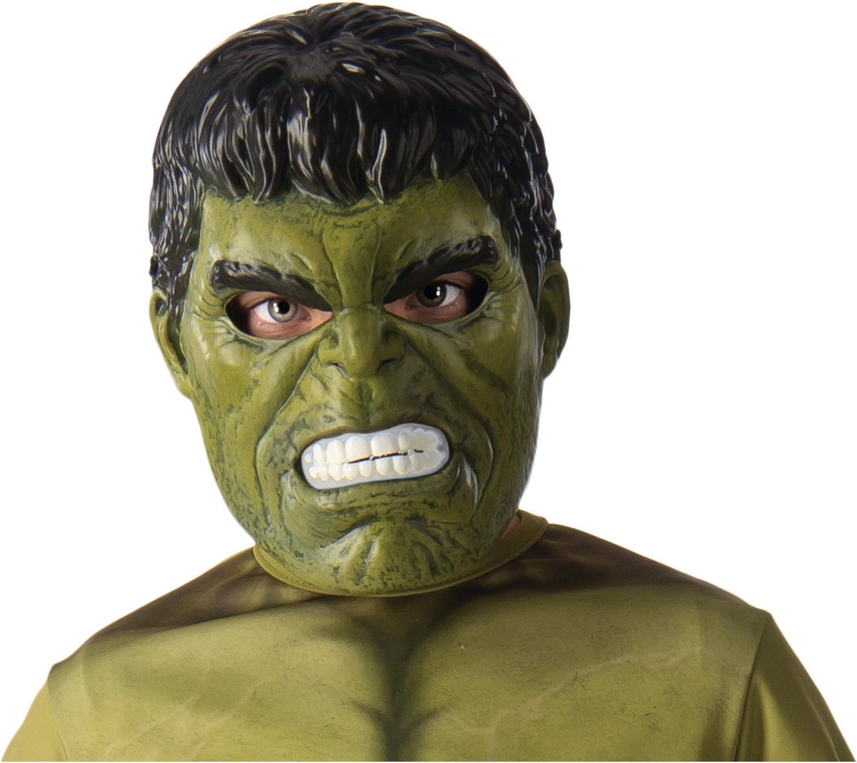 Rubies Hulk™ half masker voor kinderen - verkleedmasker