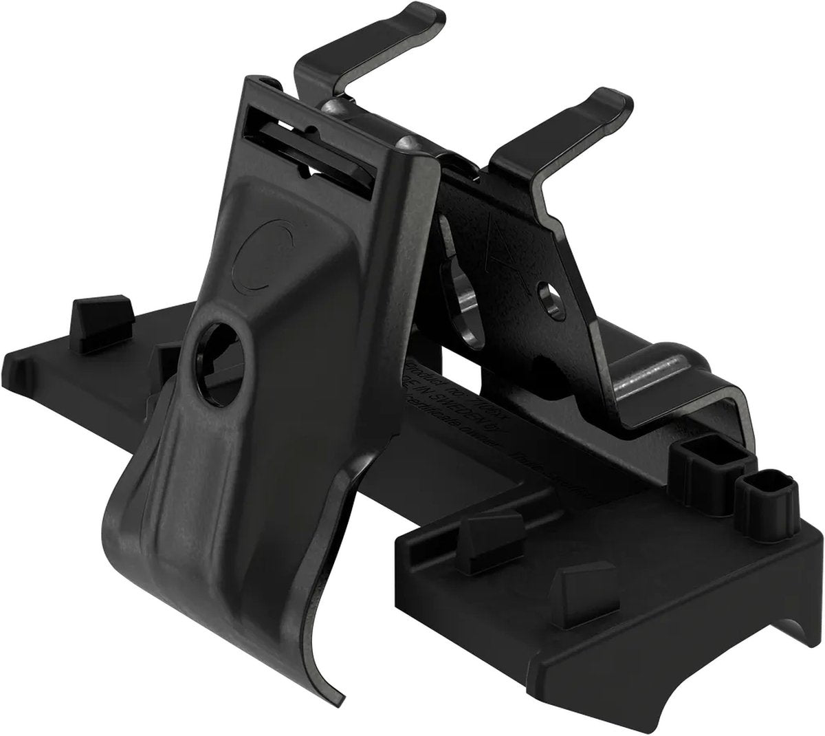 Thule kit flush rail 4-pack - montagekit voor dakdragersysteem - zwart 186110