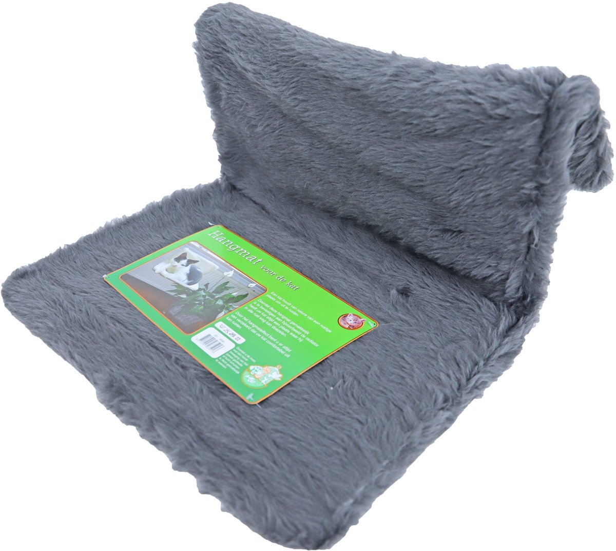 Merkloos Sans Marque Radiatorhangmat - dierenhangmat - grijs - 43 x 43 x 24 cm