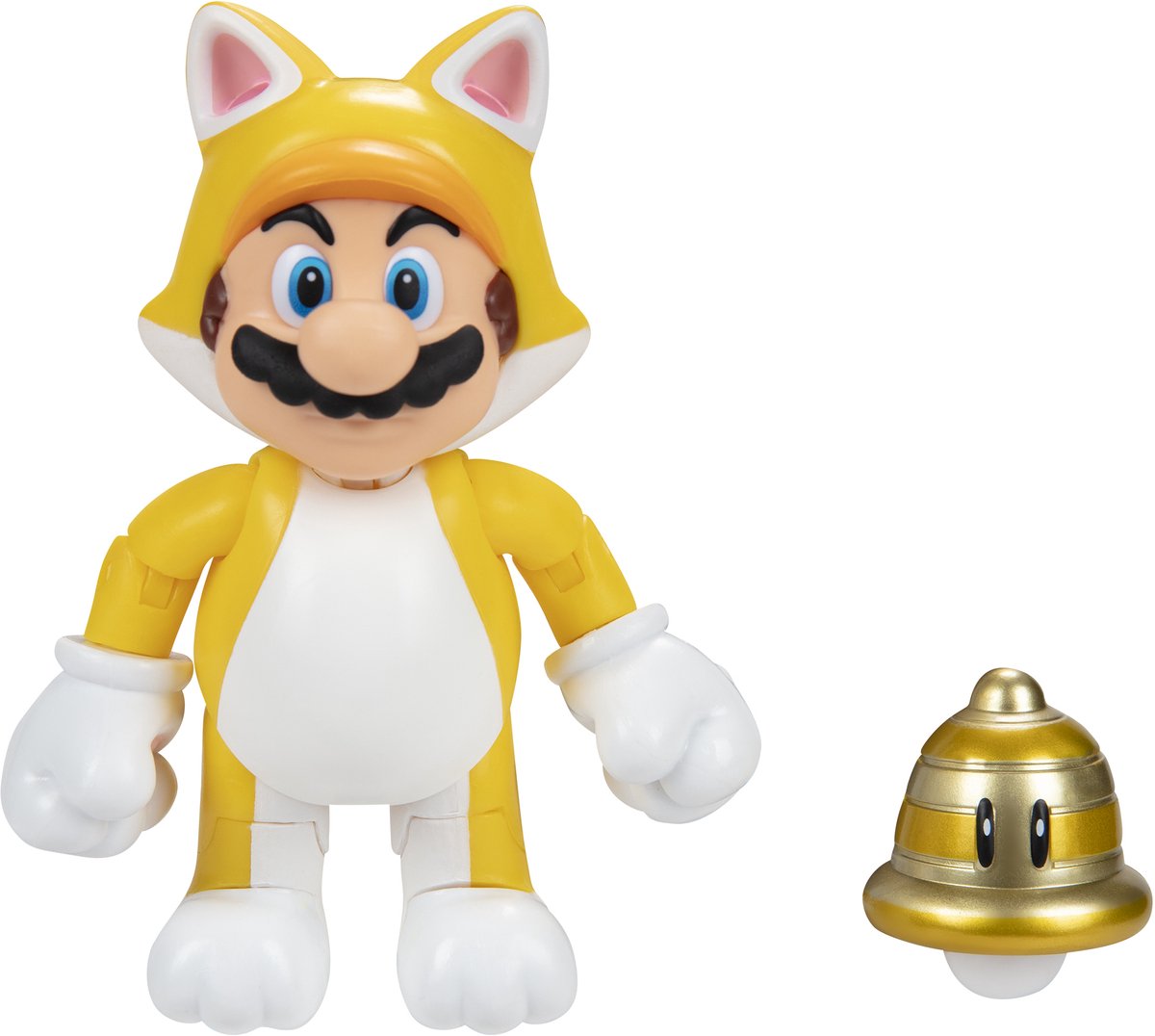 Jakks Nintendo super mario gearticuleerde karakters 10 cm – cat mario