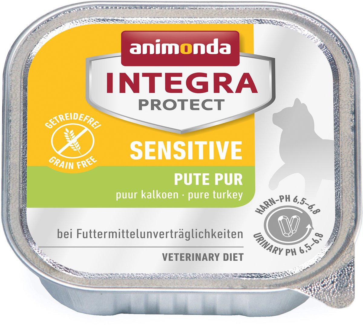 Merkloos Sans Marque Kattenvoer animonda sensitive pauw 100 g 100 l