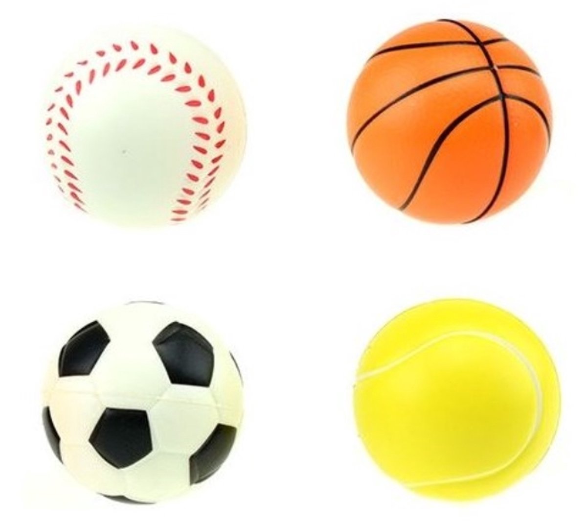 Toi-Toys Toi toys sport squeezies ø7cm 12 stuks