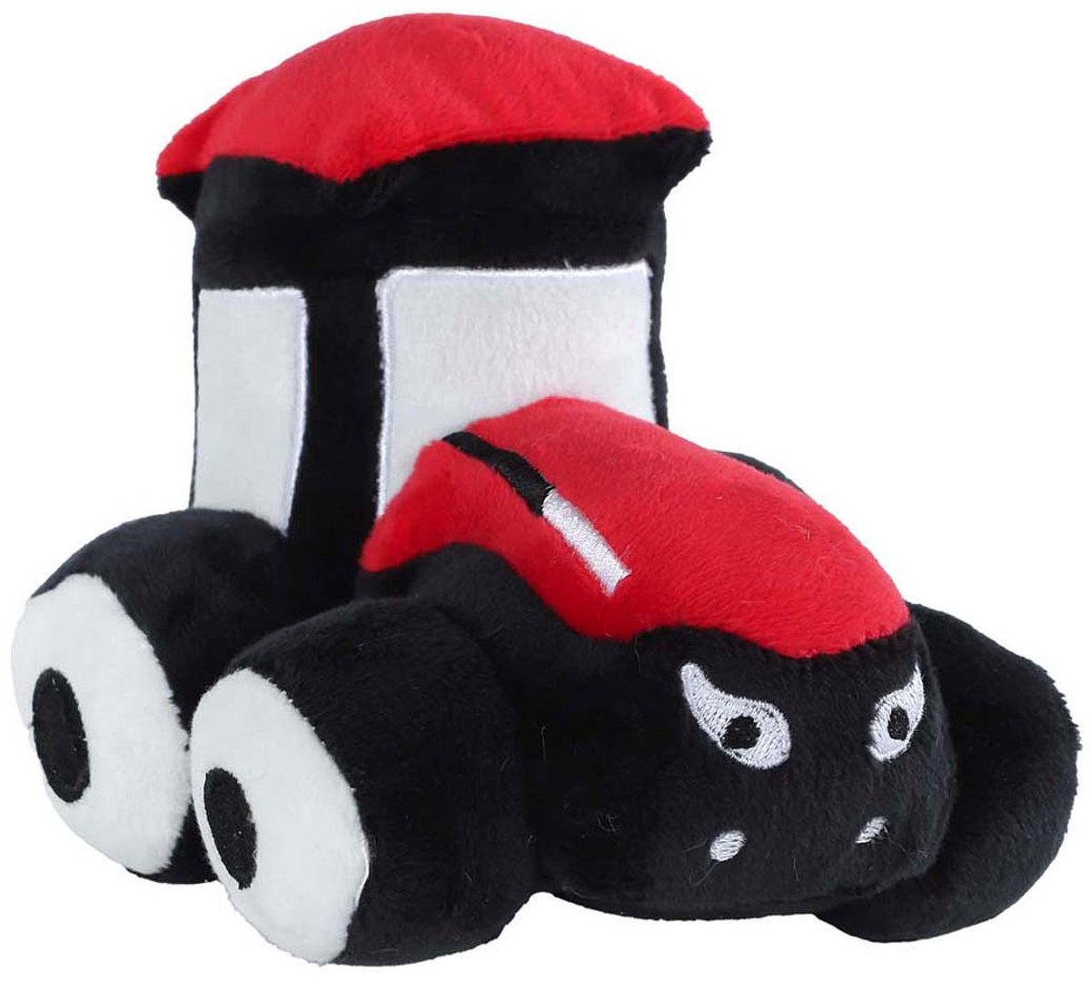 Kids GLOBE pluche tractor, 13cm