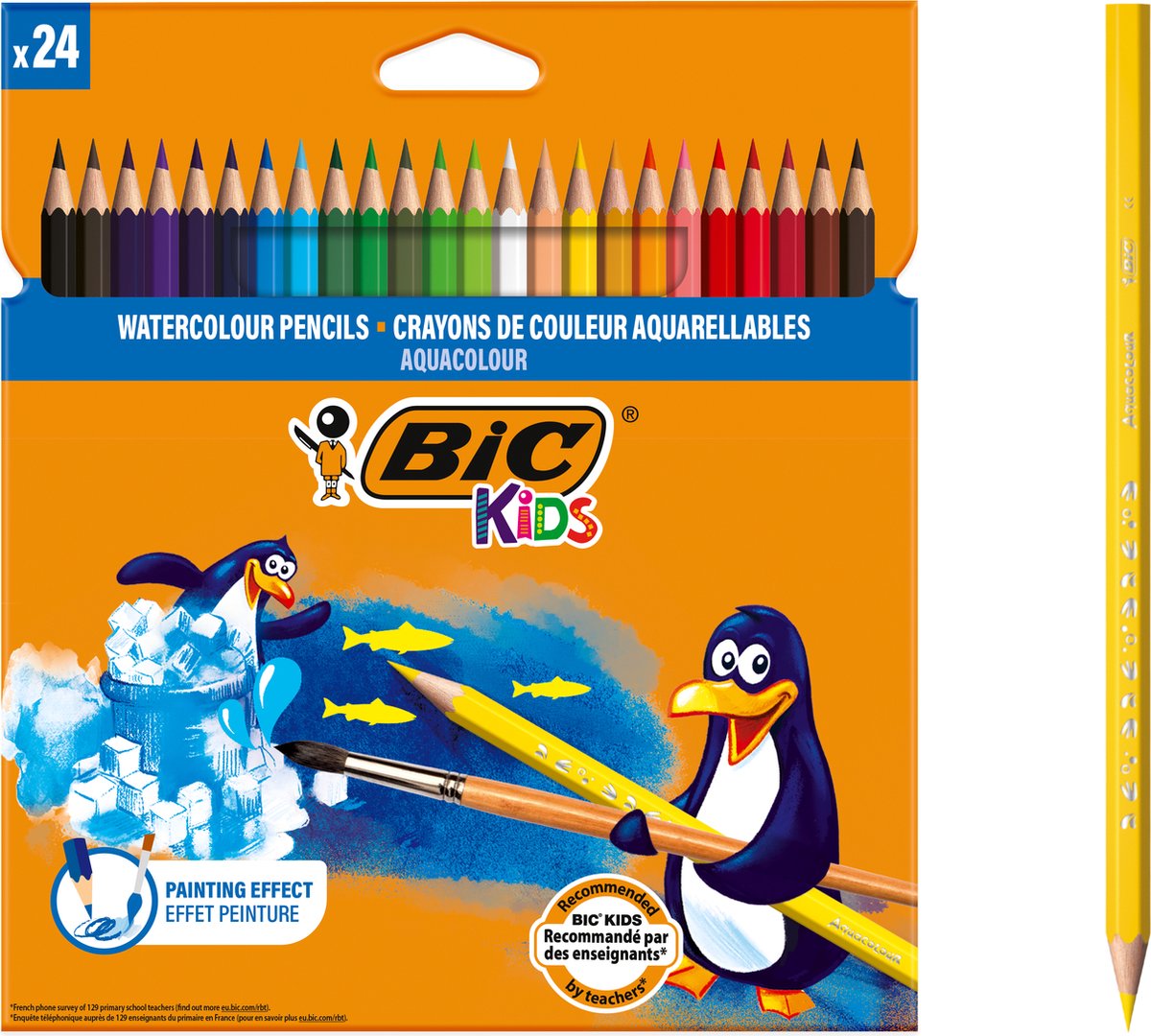 BIC kids aquacouleur, 24st.